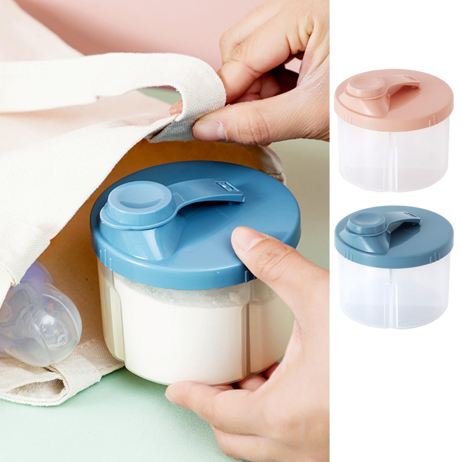 Food Snacks Easy - 9,4 x 6 cm tragbarer Milchpulverbehälter,