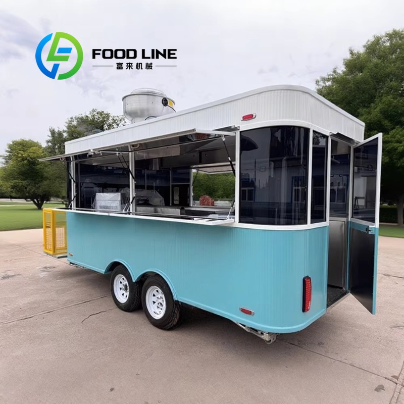 Food Snacks Easy - Maßgeschneiderter mobiler Premium-Food-Truck für Straßensnacks, Hot