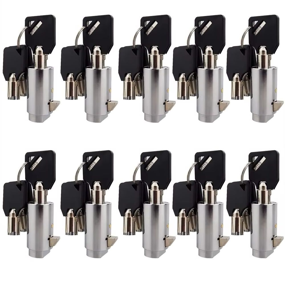 Zinc Food Snacks - Marke Neue 10PCS Universal Rohr Schloss