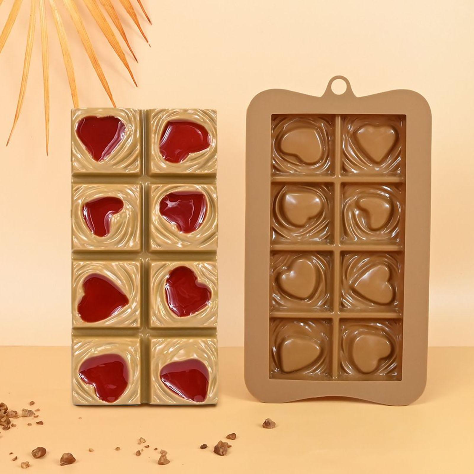 Food Protein Snacks - Schokoladenformen aus Lebensmittelqualität, Antihaftbeschichtet, Flexible Silikonformen