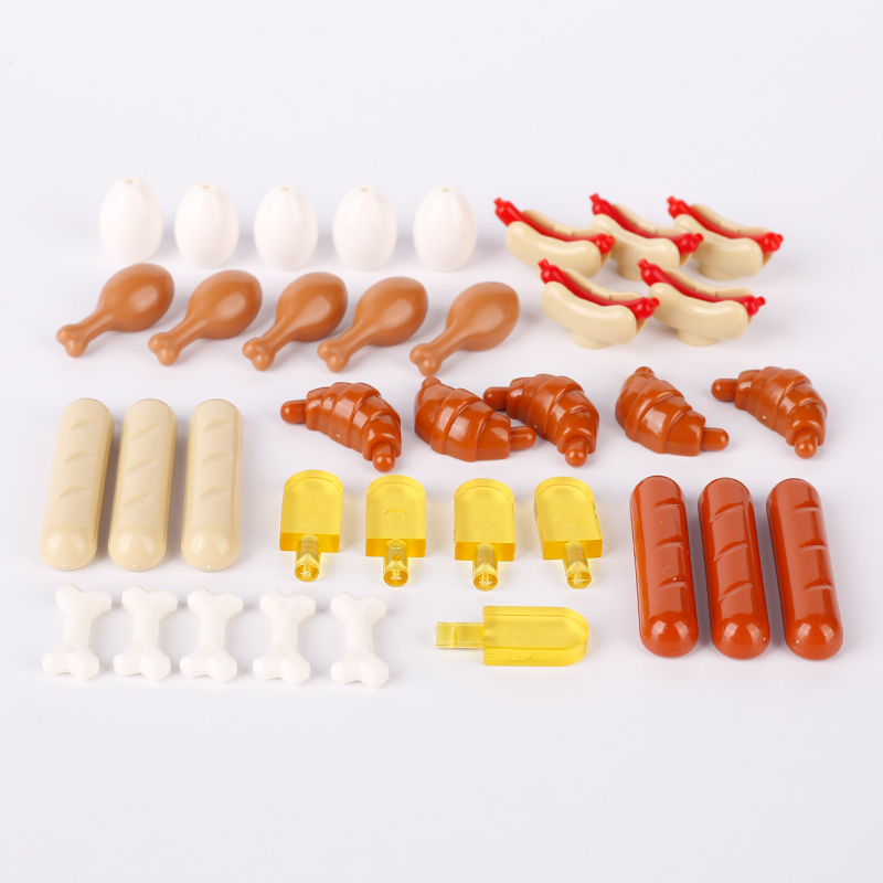 MOC Stadt Straße Figuren Leben – Junk Food Snacks Bewertung und Preis