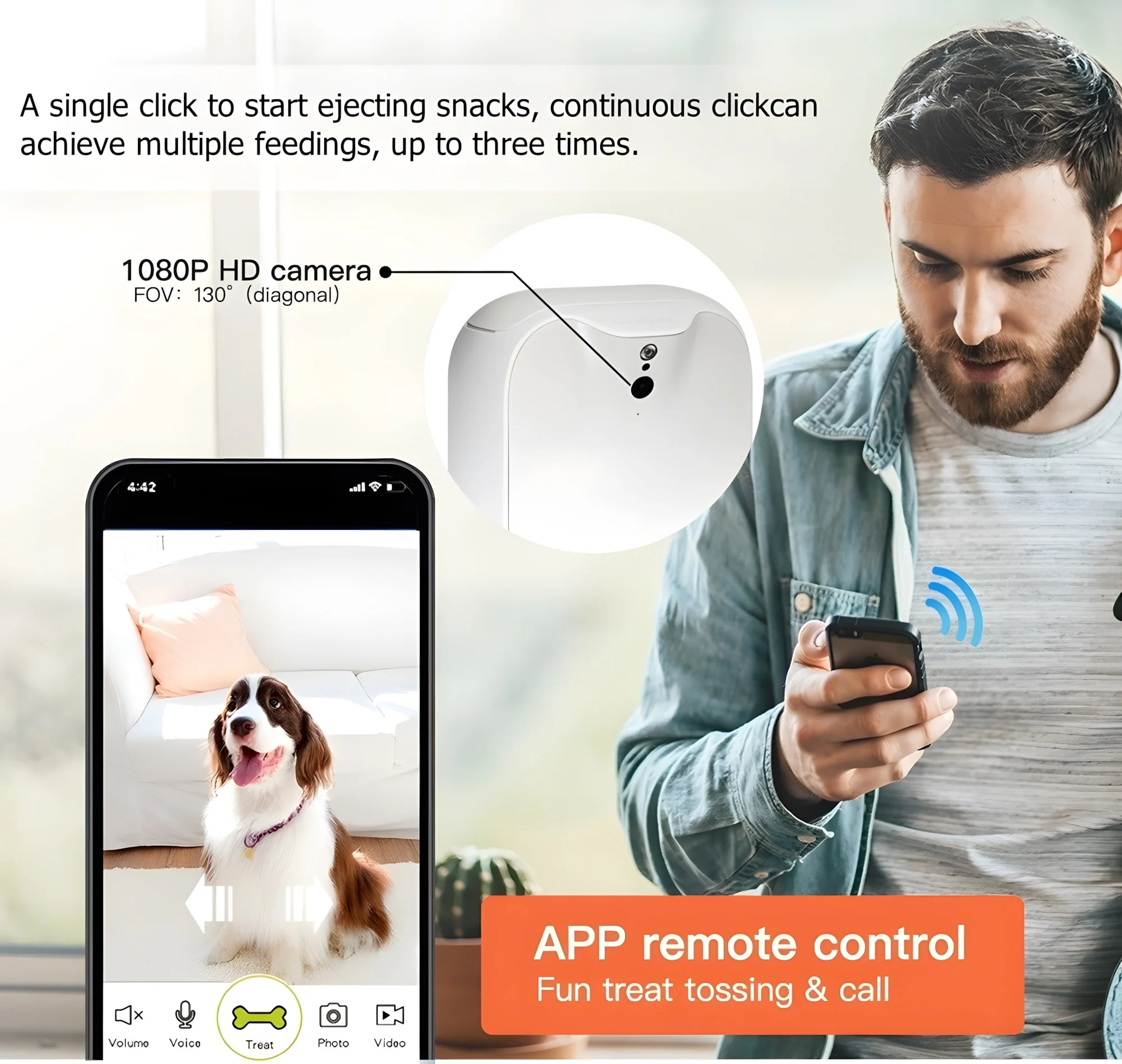 Intelligente Futterkamera für  – Snacks Food Video Bewertung und Preis