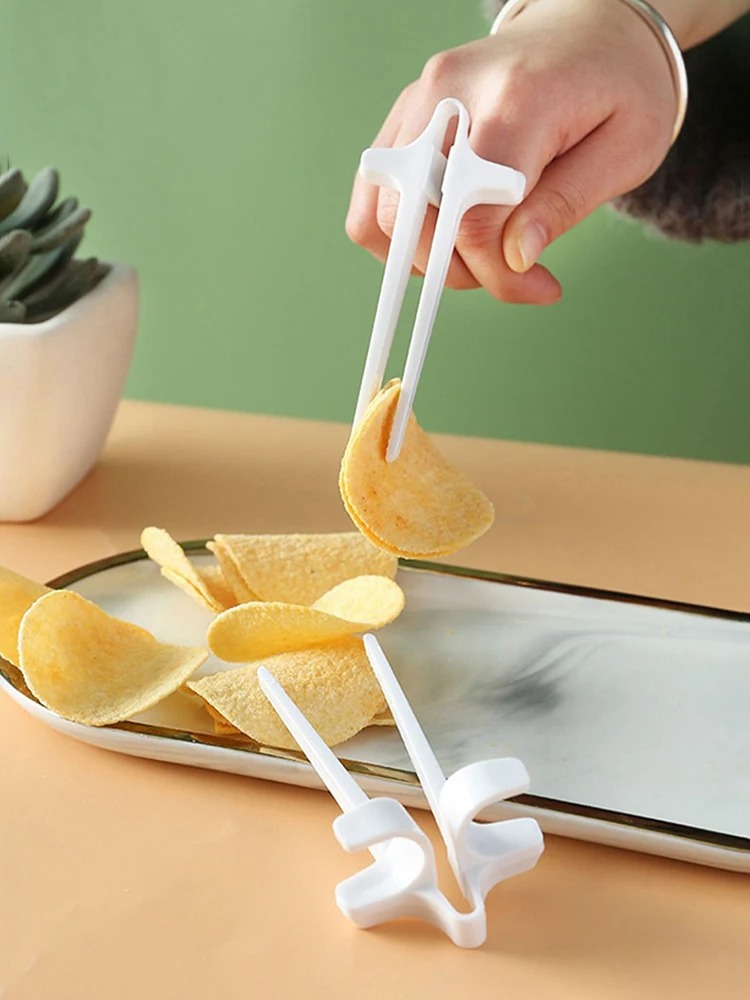 1/2/5 Stück Essstäbchen für Fa – Snacks Food Video Bewertung und Preis