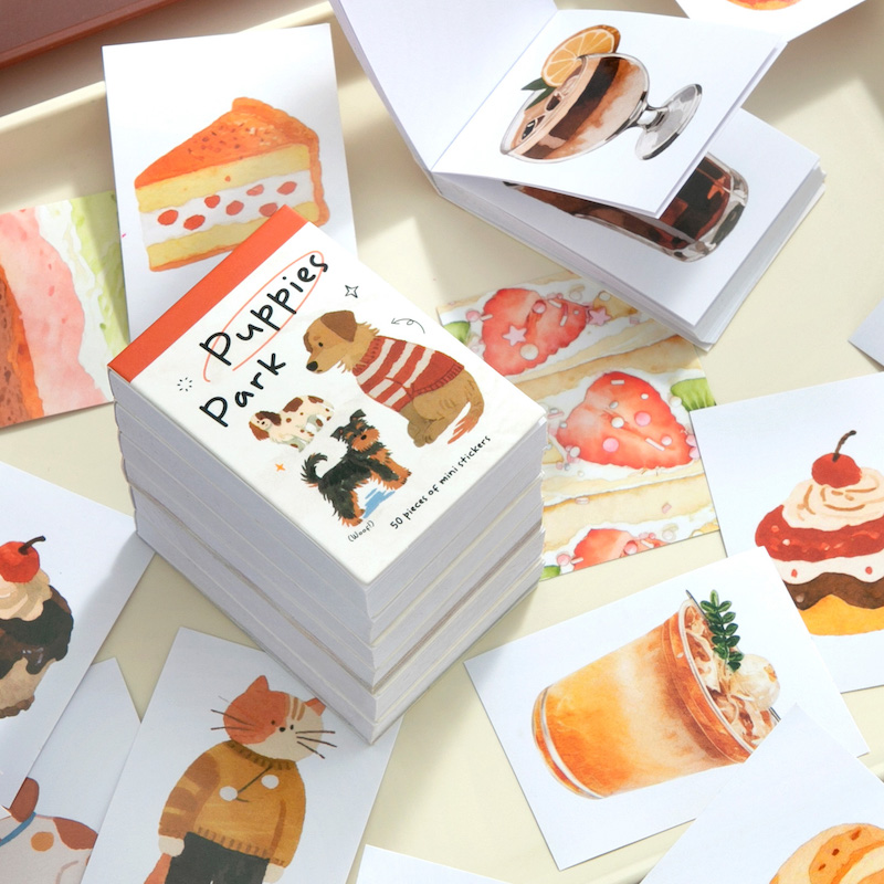 Taschengroßes Stickerbuch mit  – Junk Food Snacks Bewertung und Preis